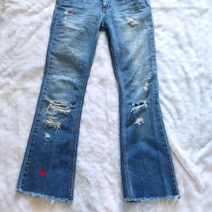 Hollister distressed jeans
